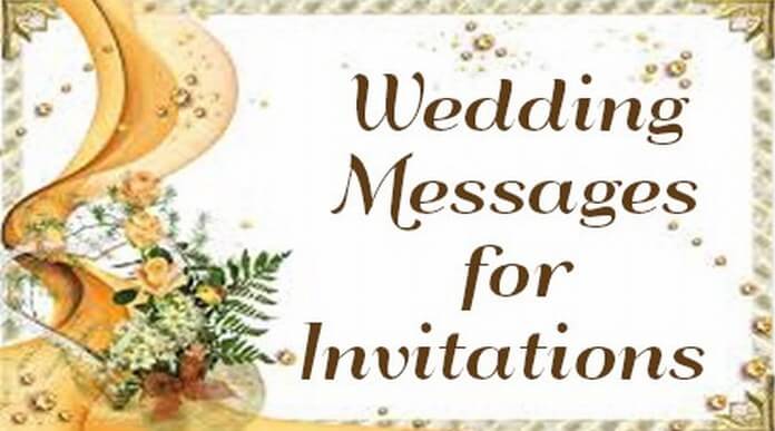  Wedding Invitation Wording Samples