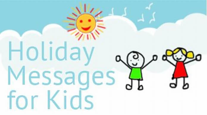 Holiday Messages for Kids