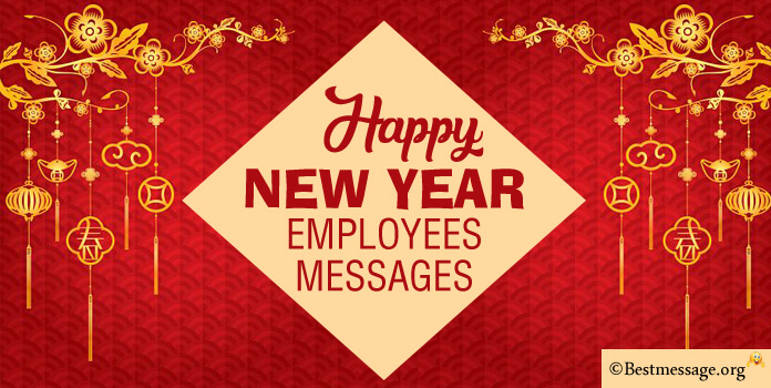 Happy New Year Wishes Messages For Employees (Staff )