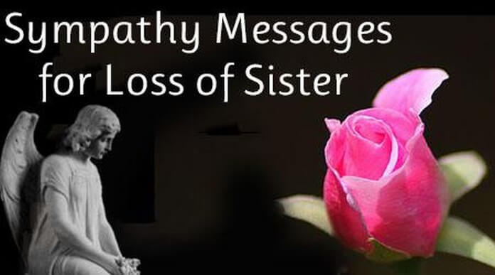 Sympathy Messages for Death of Sister