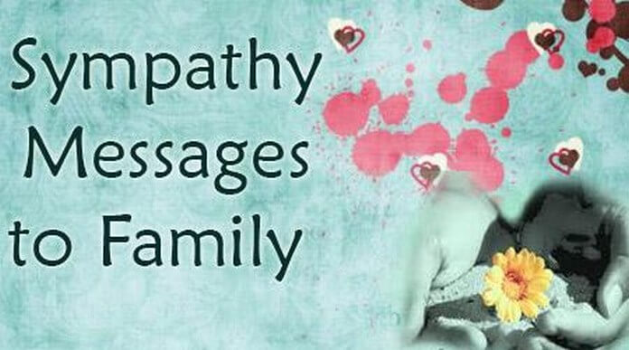 Best Sympathy Messages to Family