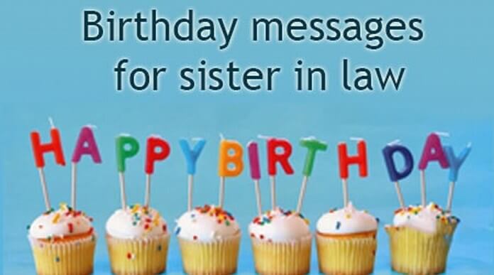 Birthday Messages for Sister in Law