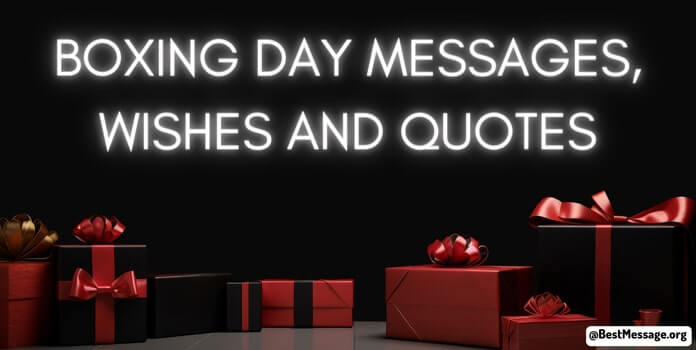 Boxing Day Messages to Colleagues