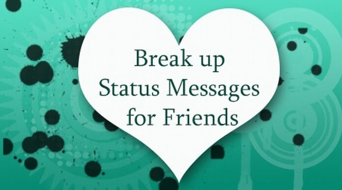 Break up Status Messages for Friends