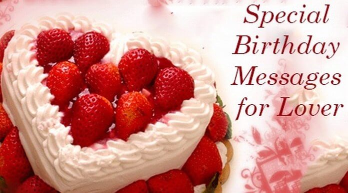 Lover Special Birthday Message