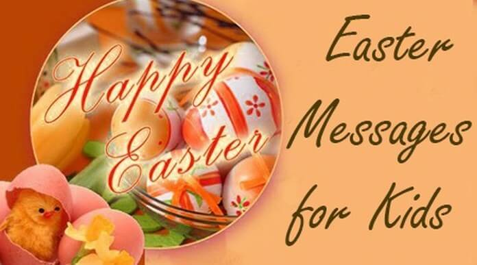 Cute Easter Messages for Kids
