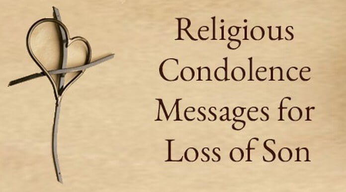 Religious Condolence Messages for Loss of Son