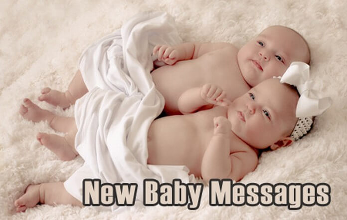 Sample newborn baby message