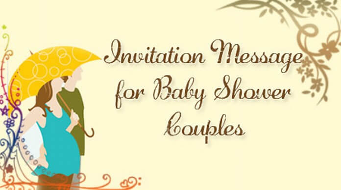 Baby Shower Couples Invitation Message