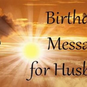 Birthday Messages to Husband