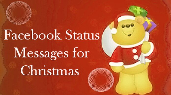 Christmas Facebook Status Messages