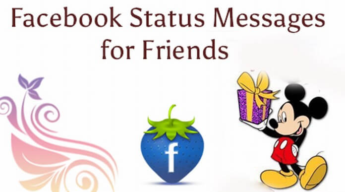Facebook Status Message for Friends