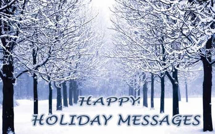 happy holiday messages