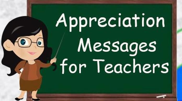 Appreciation Messages for Teacher