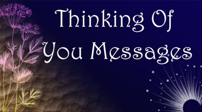 Thinking of you Messages