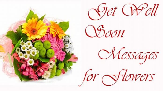 Get Well Soon Messages for Flowers