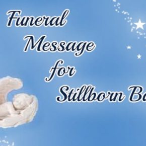 Funeral Message for Stillborn Baby