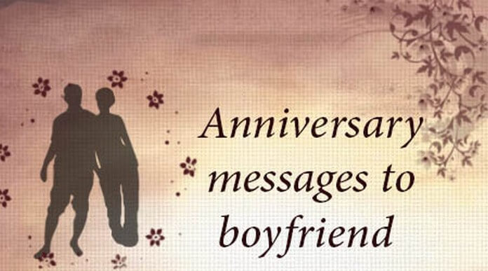 Anniversary Messages to Boyfriend