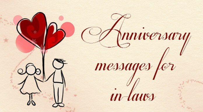 wedding anniversary messages for inlaws