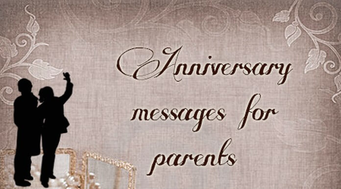 Anniversary text Messages for Parents