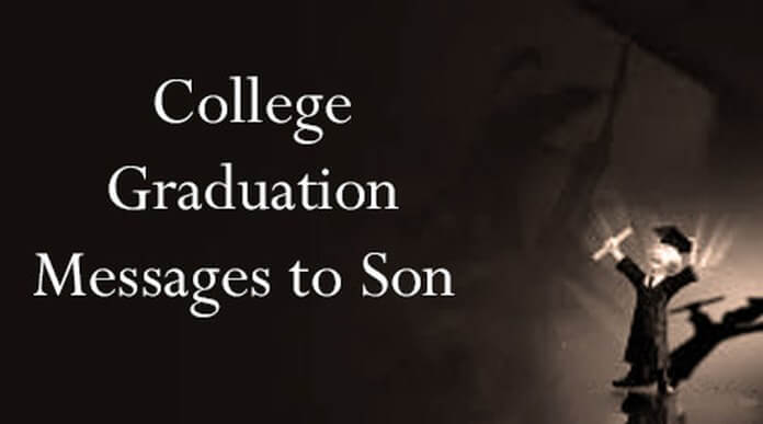 College Graduation Messages to Son