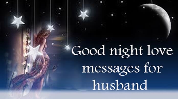 Good Night Love Messages to Husband