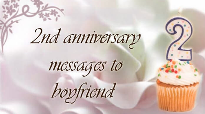 2nd Anniversary Messages to Boyfriend