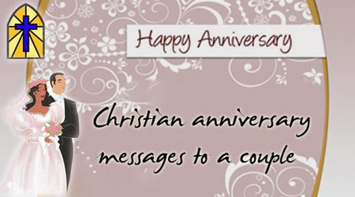 Christian Anniversary Messages to a Couple