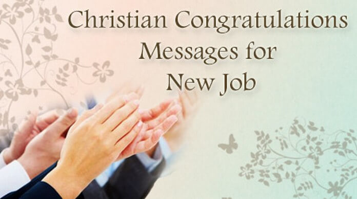 Christian Congratulations Messages for New Job