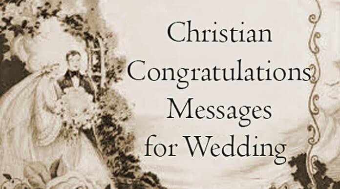 Christian Congratulations Messages for Wedding