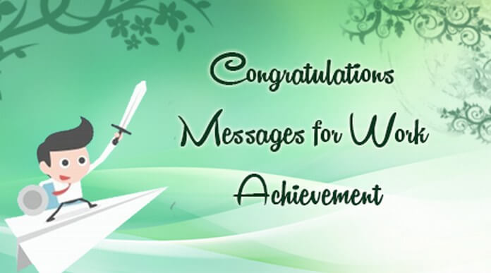 Congratulations Messages for Work Achievement