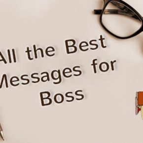 All the Best Message for Boss