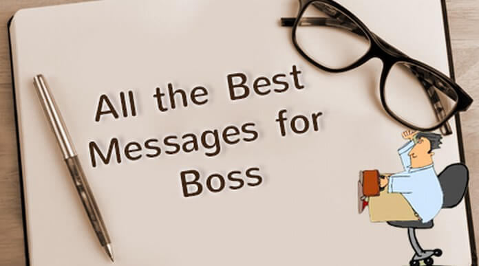 All the Best Message for Boss