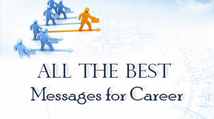 All the Best Message for Career