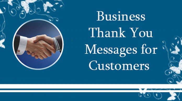 Business Thank You Messages for Customers