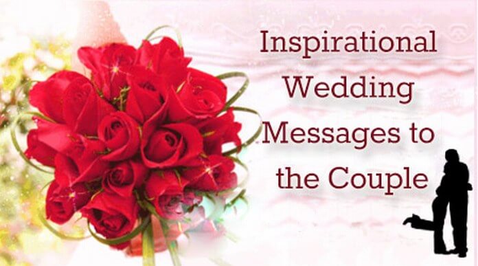 Inspirational Wedding Messages to Couple