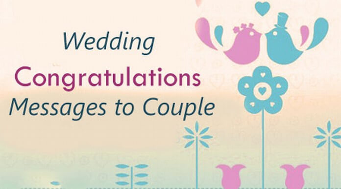 Wedding Congratulations Messages to Couple