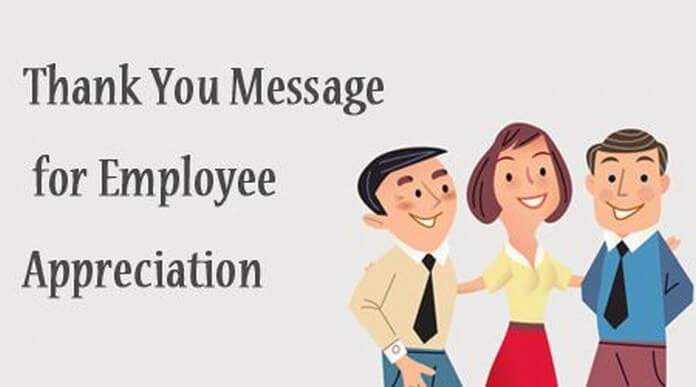 Employee Appreciation Thank You Messages and Quotes