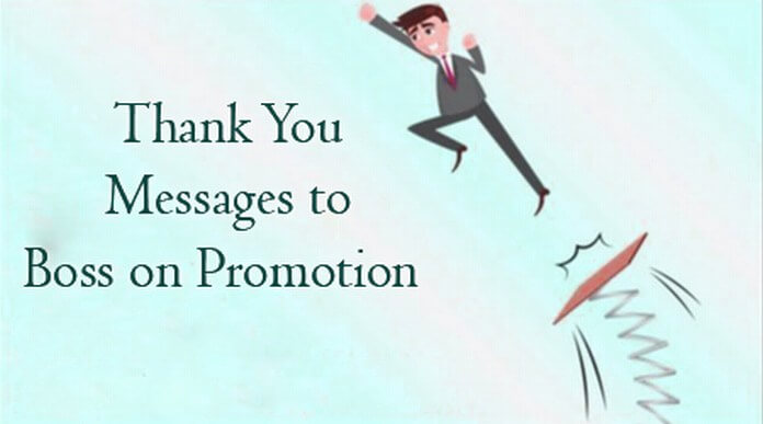 Thank You Messages to Boss on Promotion
