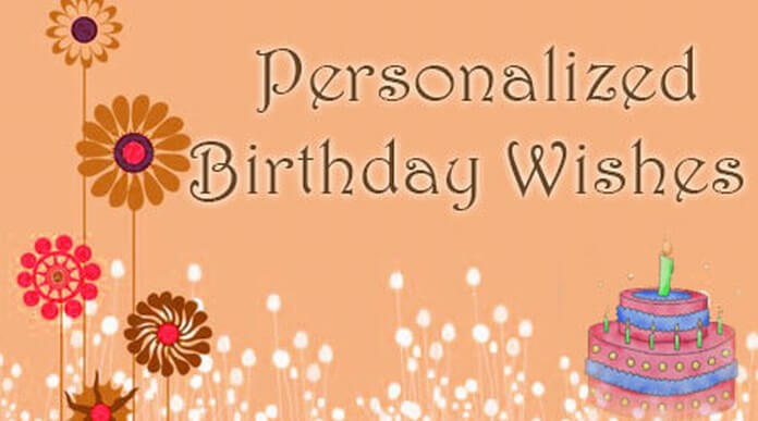 personalized birthday message