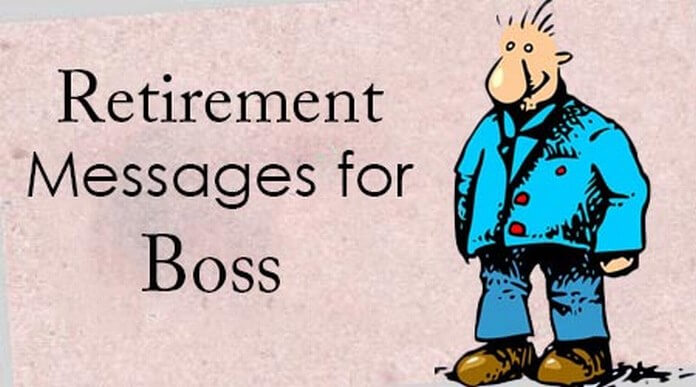 Retirement Messages for Boss