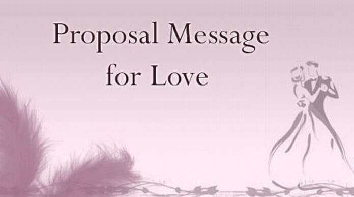 Love Proposal Message