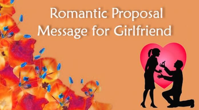 Romantic Proposal GirlfriendMessage