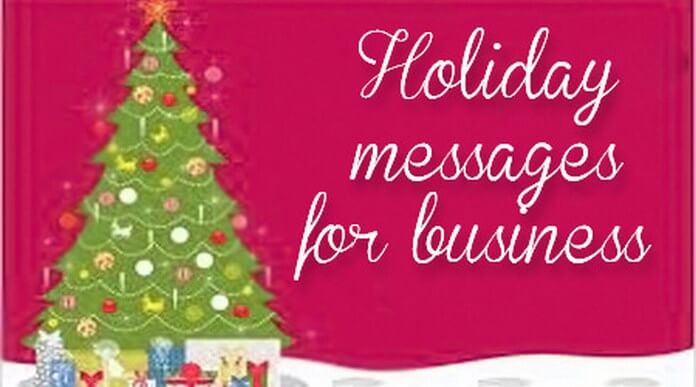 business holiday card messages