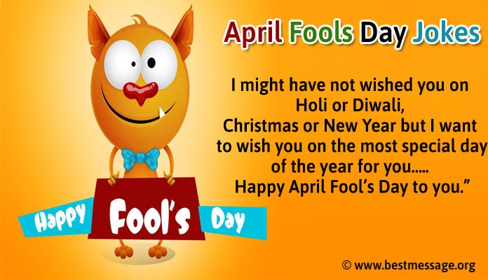 April Fool Day Jokes Message - Funny Pranks Jokes Image