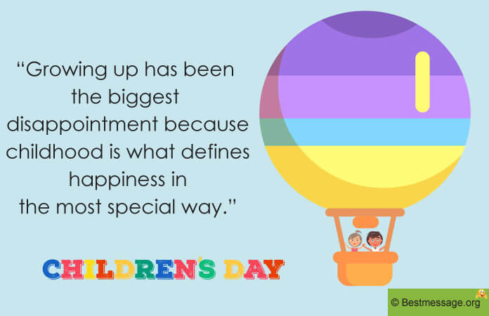paragraph on childrens day