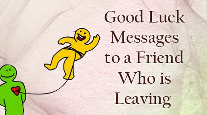 goodbye and good luck wishes