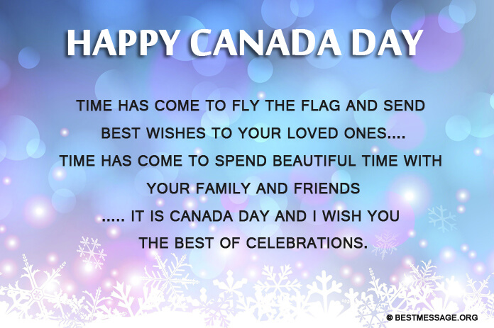 Happy Canada Day Wishes And Greetings Messages July 1st 2019