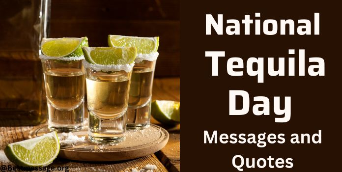 national tequila day messages