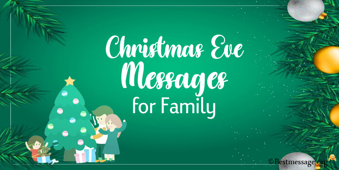Christmas Eve Messages for Family